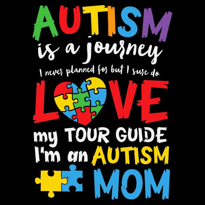 Autism is a Journey I'm an Autism Mom Backpack