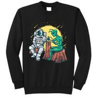 Alien Inking Astronaut Ink Funny Tattoo Artist Sweatshirt