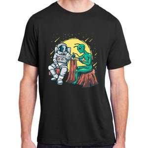 Alien Inking Astronaut Ink Funny Tattoo Artist Adult ChromaSoft Performance T-Shirt