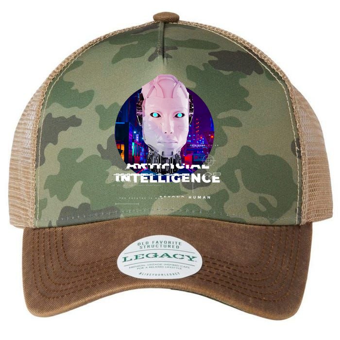 Artificial Intelligence Legacy Tie Dye Trucker Hat