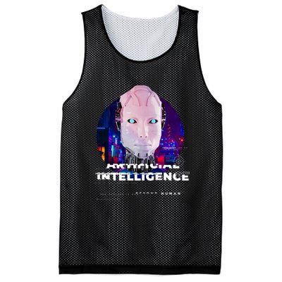 Artificial Intelligence Mesh Reversible Basketball Jersey Tank
