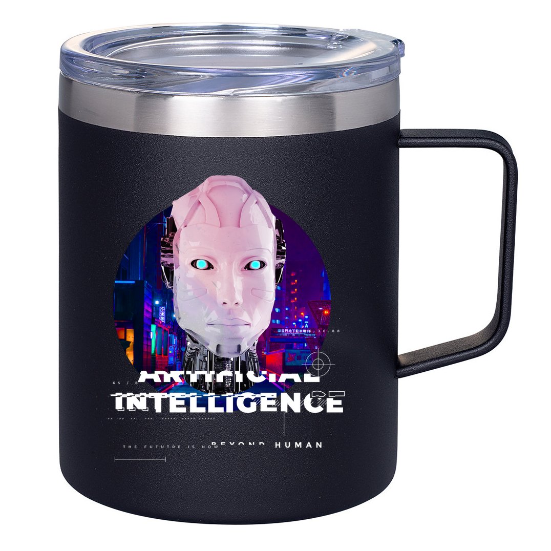 Artificial Intelligence 12oz Stainless Steel Coffee Mug