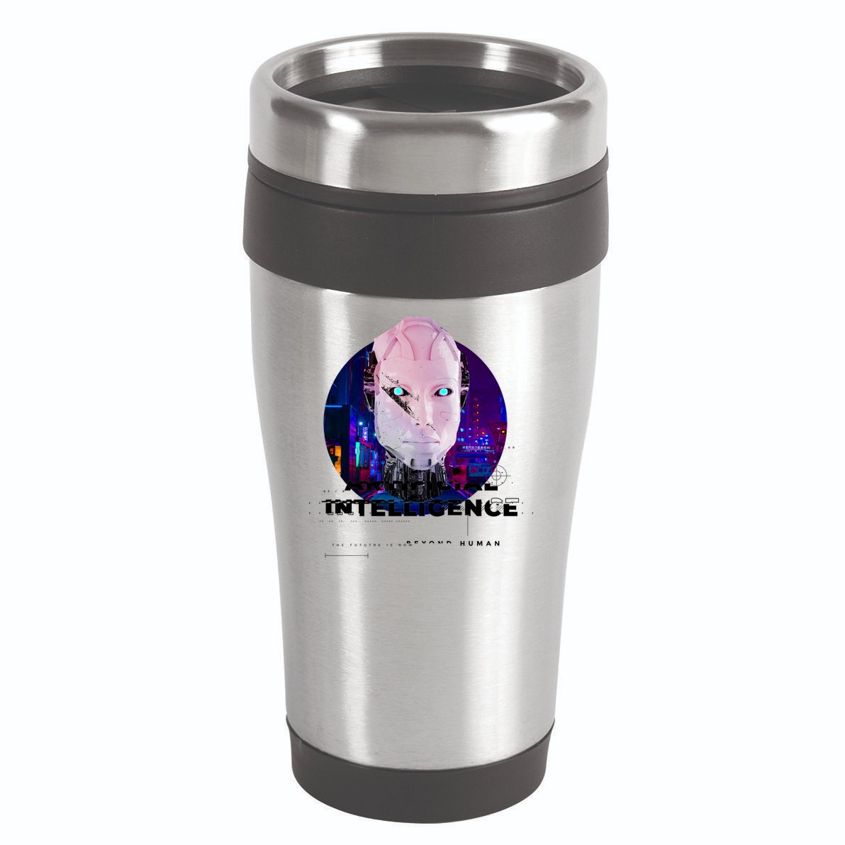 Artificial Intelligence 16oz Travel Tumbler