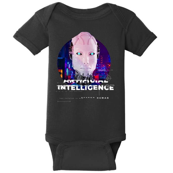 Artificial Intelligence Baby Bodysuit