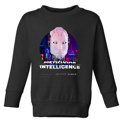 Artificial Intelligence Toddler Sweatshirt
