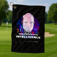 Artificial Intelligence Golf Towel