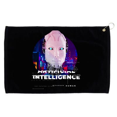 Artificial Intelligence Grommeted Golf Towel