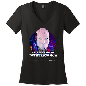 Artificial Intelligence Women's V-Neck T-Shirt