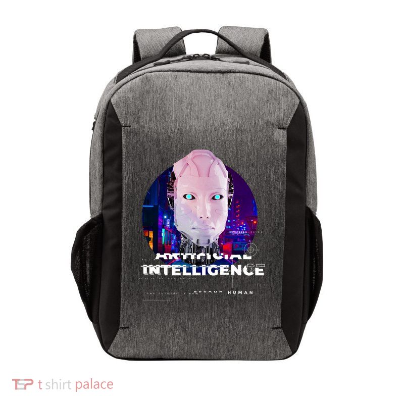 Artificial Intelligence Vector Backpack