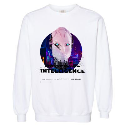 Artificial Intelligence Garment-Dyed Sweatshirt