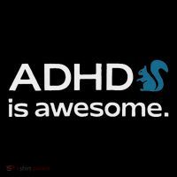 Adhd Is Awesome Squirrel Wool Snapback Cap