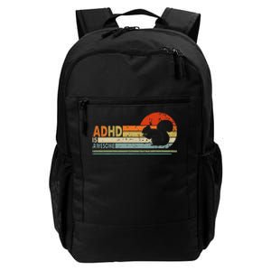 Adhd Is Awesome Cute Squirrel Daily Commute Backpack