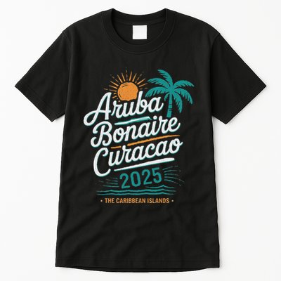 Abc Islands Aruba Bonaire CuraçAo Cruise Vacation 2025 Tall T-Shirt