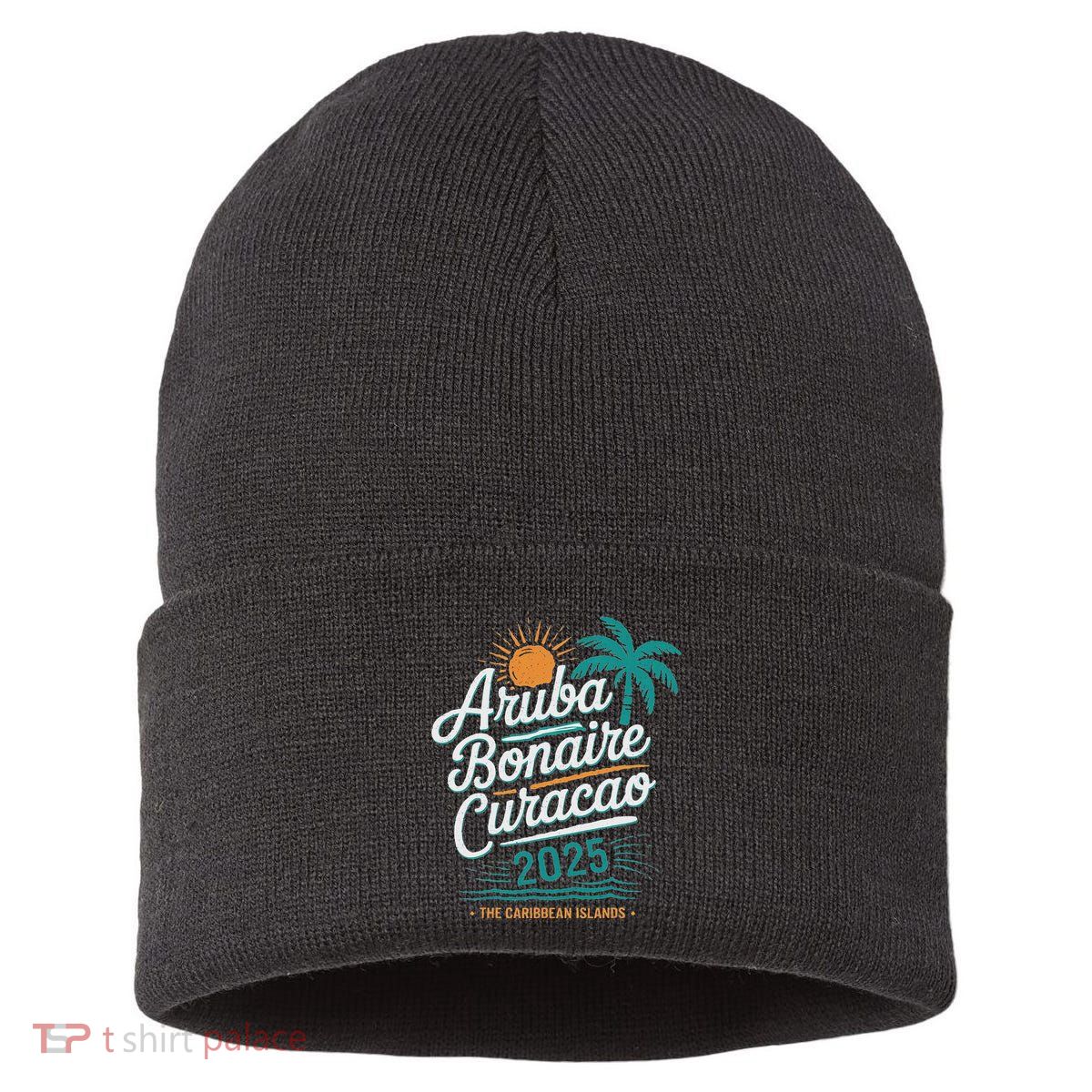 Abc Islands Aruba Bonaire CuraçAo Cruise Vacation 2025 Sustainable Knit Beanie