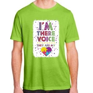 Autism I Am There Voice They Are My Heart Special Ed Teacher Gift Adult ChromaSoft Performance T-Shirt