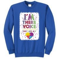 Autism I Am There Voice They Are My Heart Special Ed Teacher Gift Sweatshirt