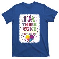 Autism I Am There Voice They Are My Heart Special Ed Teacher Gift T-Shirt