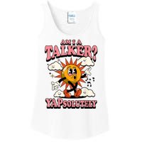 Am I A Talker Yapsolutely Ladies Essential Tank