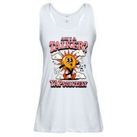 Am I A Talker Yapsolutely Ladies Essential Flowy Tank