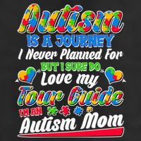 Autism Is A Journey I'm An Autism Mom Trucker Hat