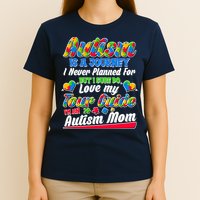 Autism Is A Journey I'm An Autism Mom T-Shirt