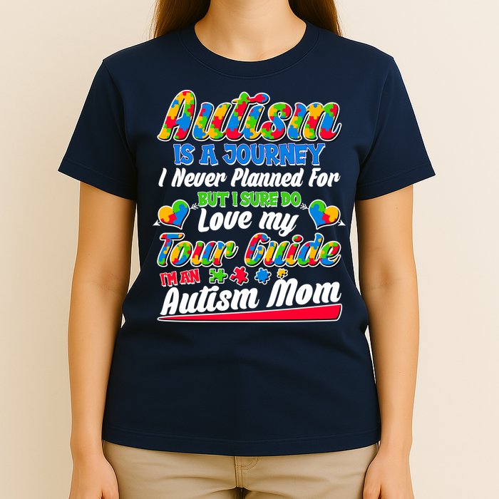 Autism Is A Journey I'm An Autism Mom T-Shirt