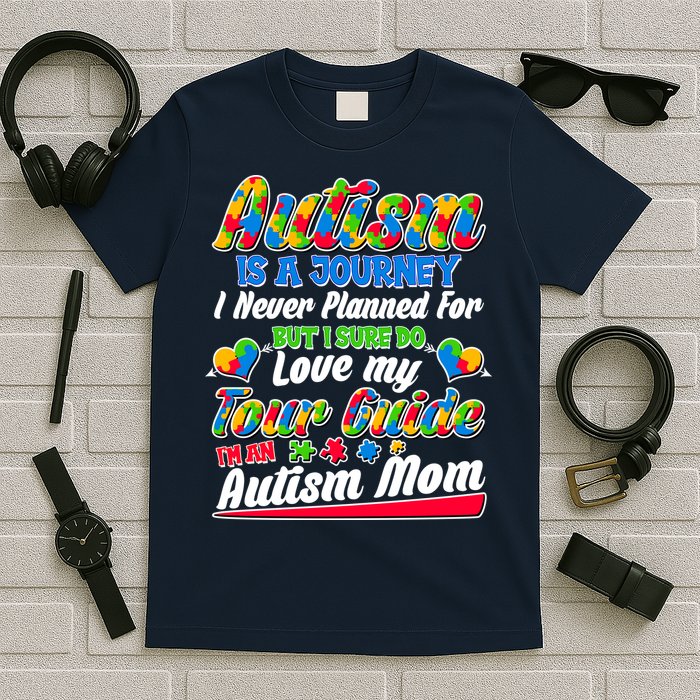 Autism Is A Journey I'm An Autism Mom T-Shirt