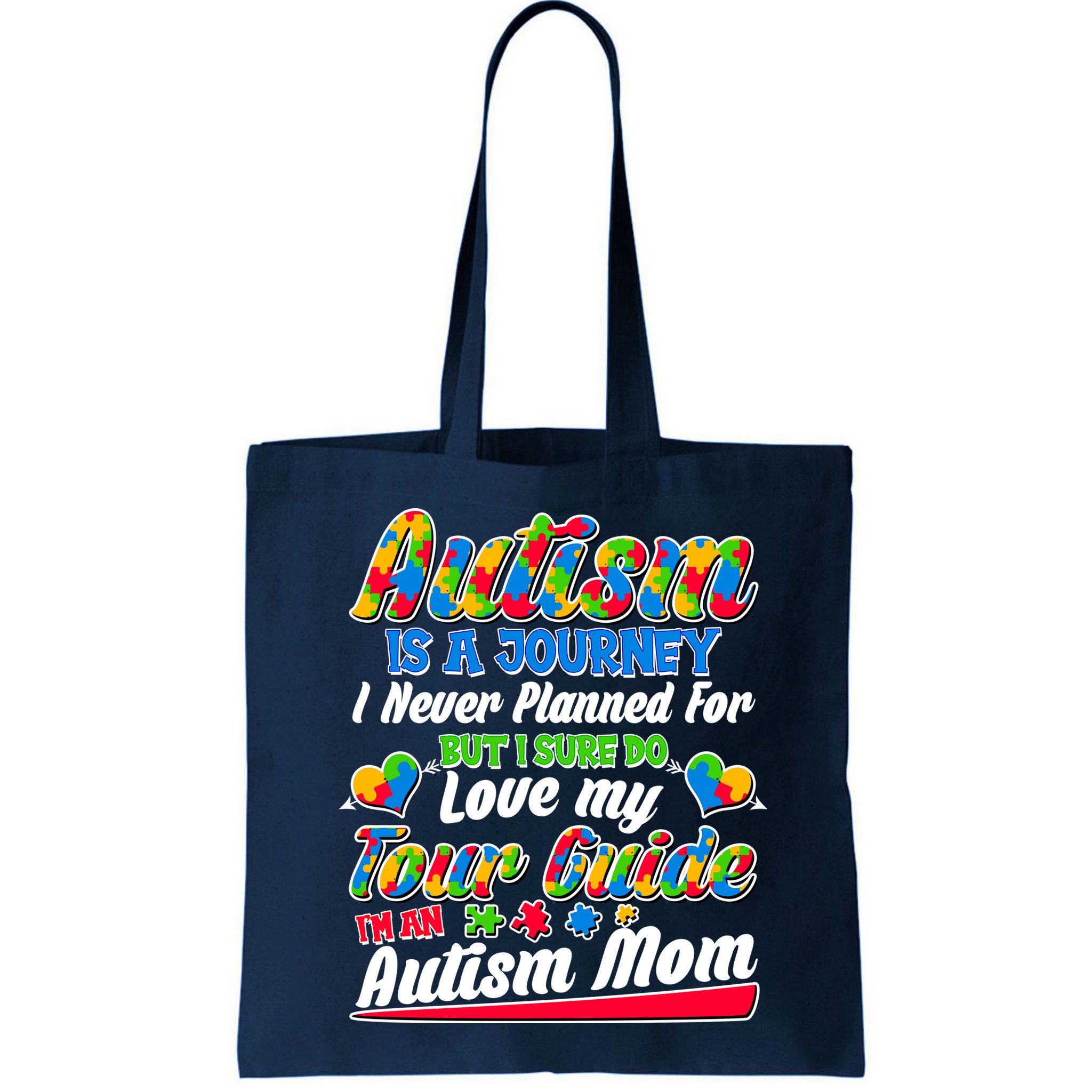 Autism Is A Journey I'm An Autism Mom Bag