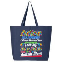 Autism Is A Journey I'm An Autism Mom 25L Jumbo Tote