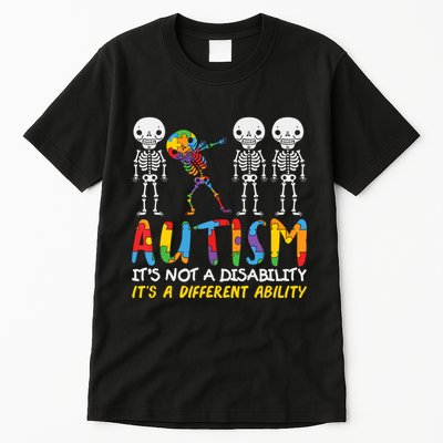 Austism Its A Different Ability Tall T-Shirt