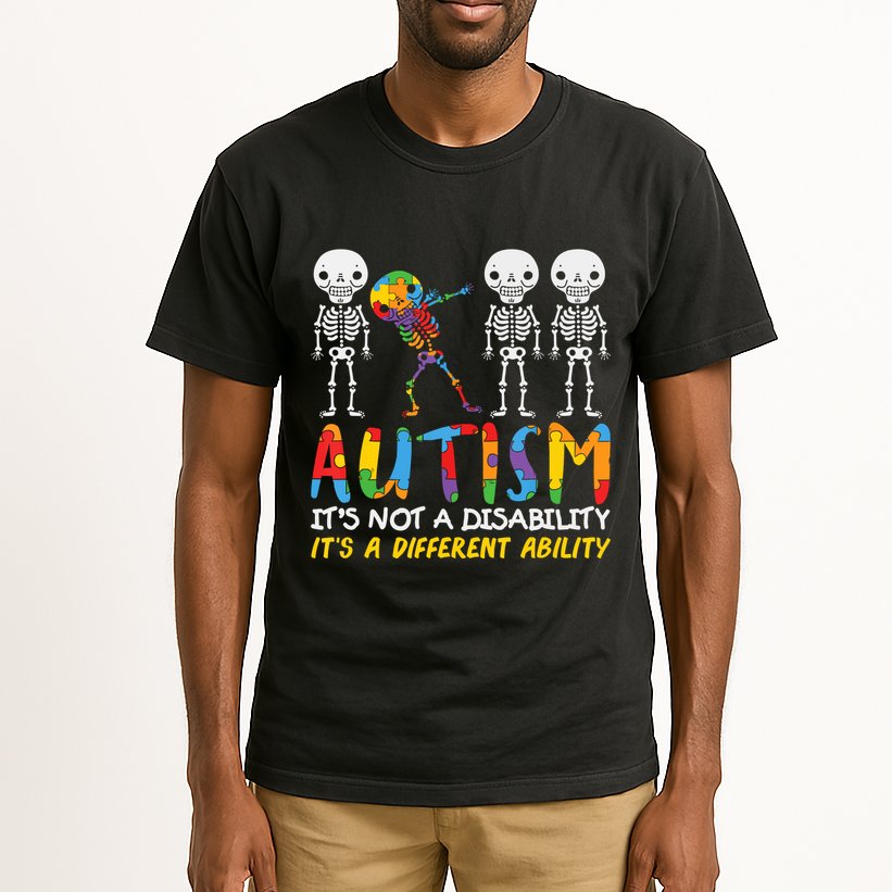 Austism Its A Different Ability Tall T-Shirt