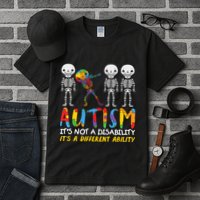 Austism Its A Different Ability Tall T-Shirt