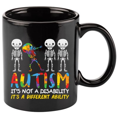 Austism Its A Different Ability 11oz C Handle Ceramic Mug