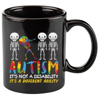 Austism Its A Different Ability 11oz C Handle Ceramic Mug