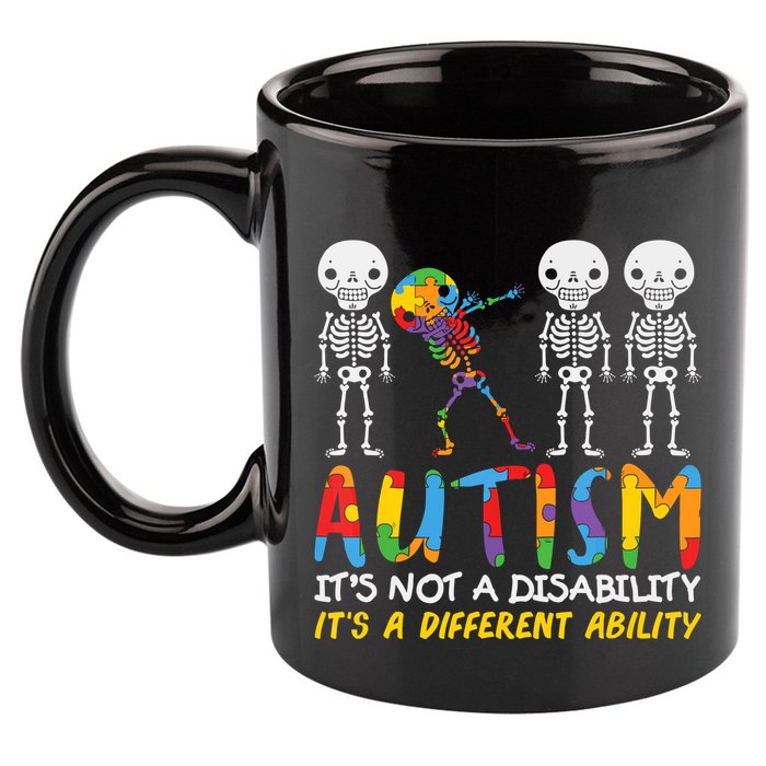 Austism Its A Different Ability 11oz C Handle Ceramic Mug