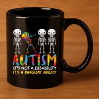 Austism Its A Different Ability 11oz C Handle Ceramic Mug