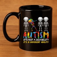 Austism Its A Different Ability 11oz C Handle Ceramic Mug