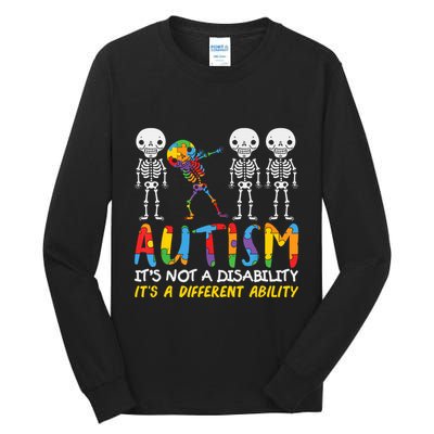 Austism Its A Different Ability Tall Long Sleeve T-Shirt