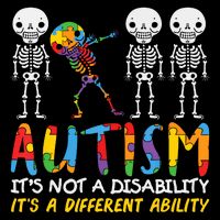 Austism Its A Different Ability Cooling Performance Long Sleeve Crew