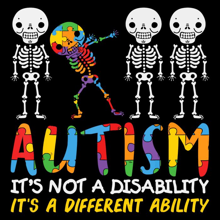 Austism Its A Different Ability Cooling Performance Long Sleeve Crew