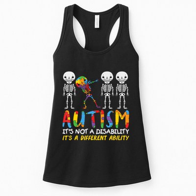 Austism Its A Different Ability Womens Tank Top