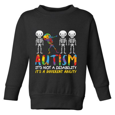 Austism Its A Different Ability Toddler Sweatshirt
