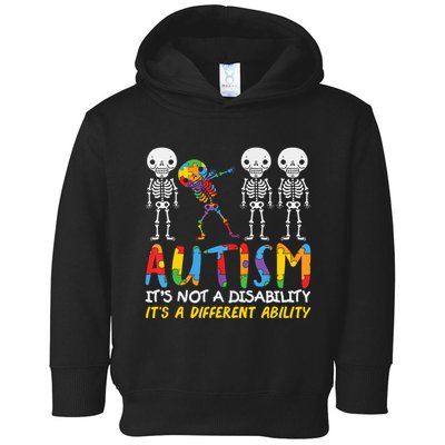Austism Its A Different Ability Toddler Hoodie