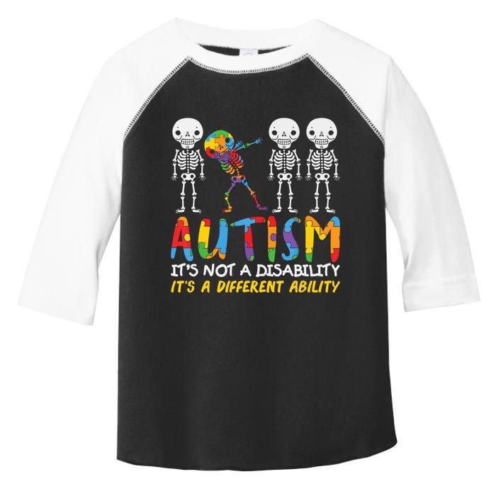 Austism Its A Different Ability Toddler Fine Jersey T-Shirt