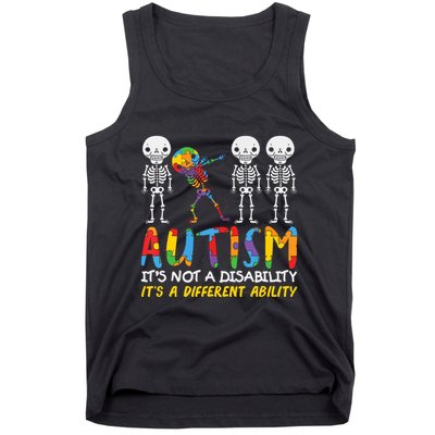 Austism Its A Different Ability Tank Top