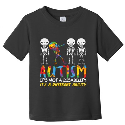 Austism Its A Different Ability Toddler T-Shirt