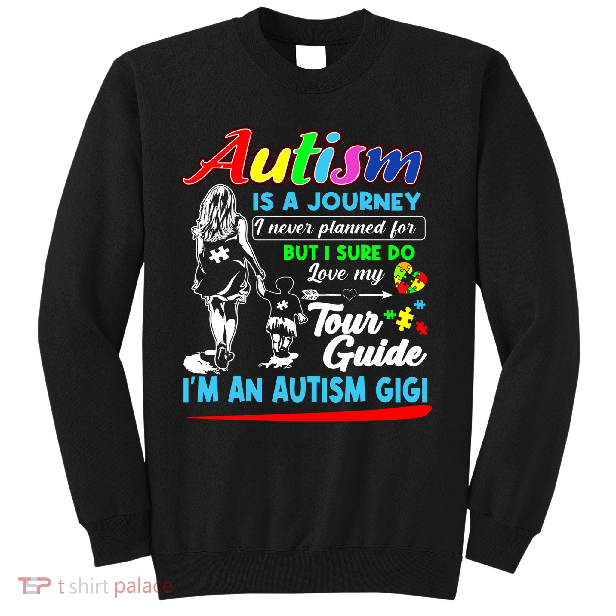 Autism Is A Journey Autism Awareness Sweatshirt