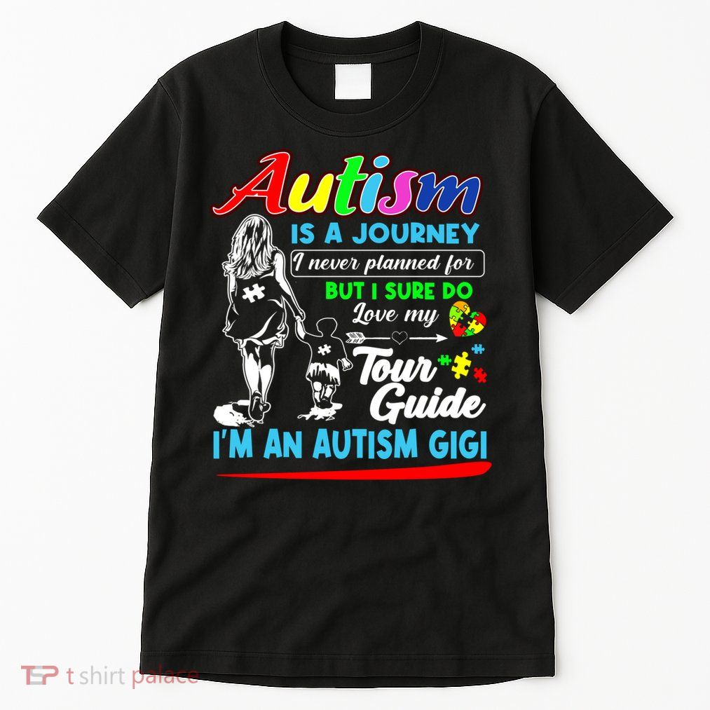 Autism Is A Journey Autism Awareness Tall T-Shirt