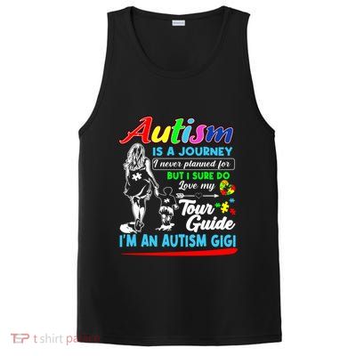 Autism Is A Journey Autism Awareness PosiCharge Competitor Tank