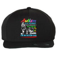 Autism Is A Journey Autism Awareness Wool Snapback Cap